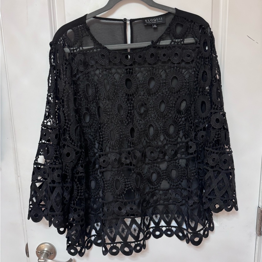 Eloquii Crochet Top Size 18